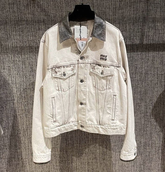 Miu Miu Джинсовая куртка