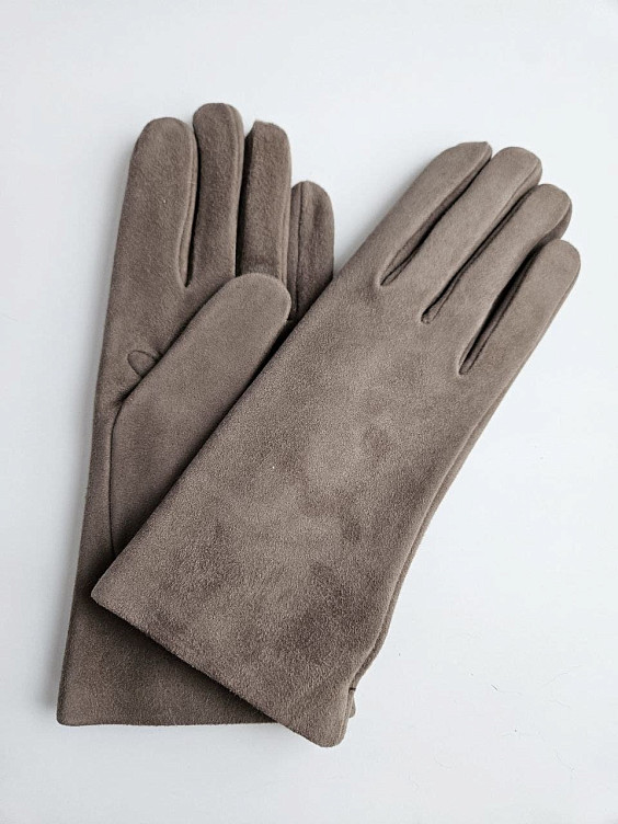 Sermoneta Gloves Замшевые перчатки на меху