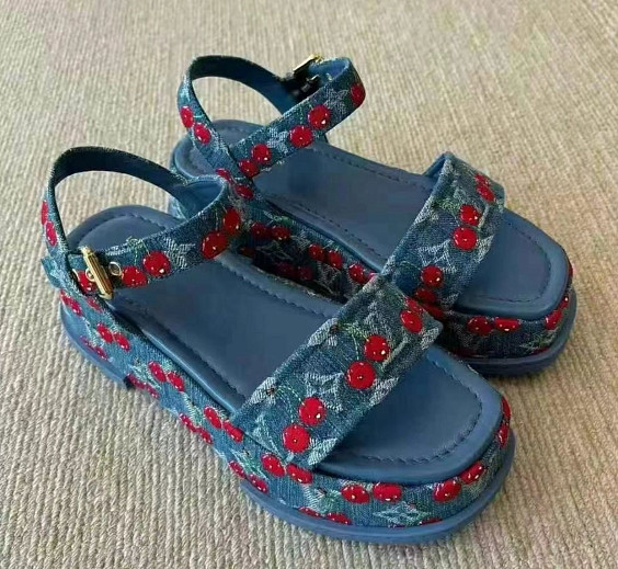 Louis Vuitton x Takashi Murakami Сандалии