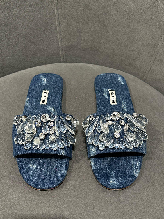 Miu Miu Шлёпки