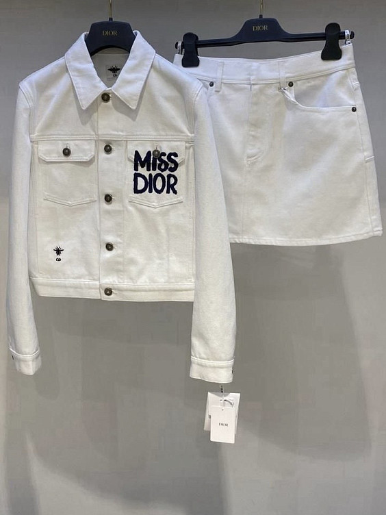 Christian Dior Джинсовый костюм