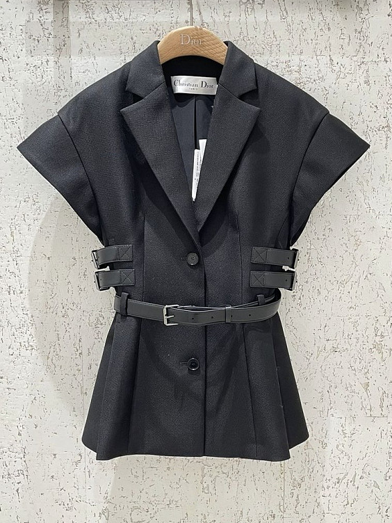 Christian Dior Жакет-жилетка