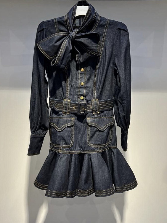 Zimmermann Джинсовое платье
