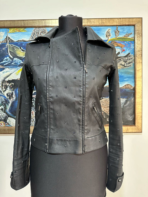 Chanel Кожаная куртка