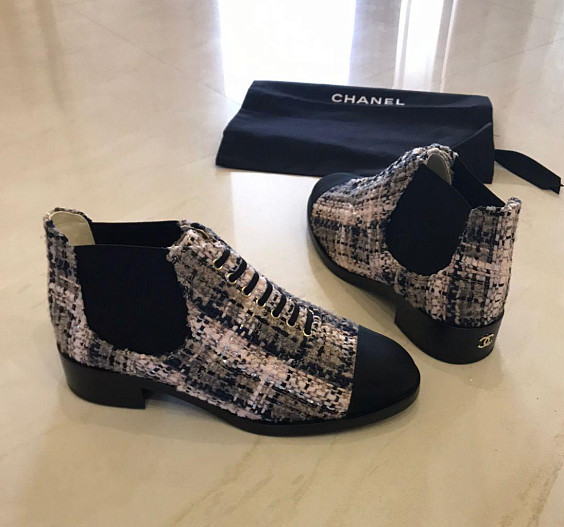 Chanel Ботинки-челси