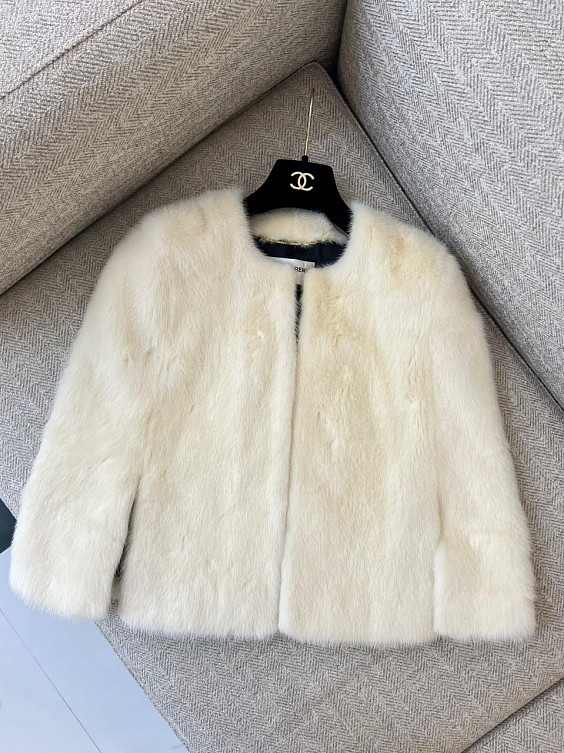 Saint Laurent Полупальто-курточка