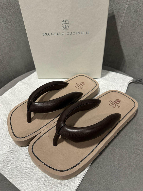 Brunello Cucinelli Шлёпки