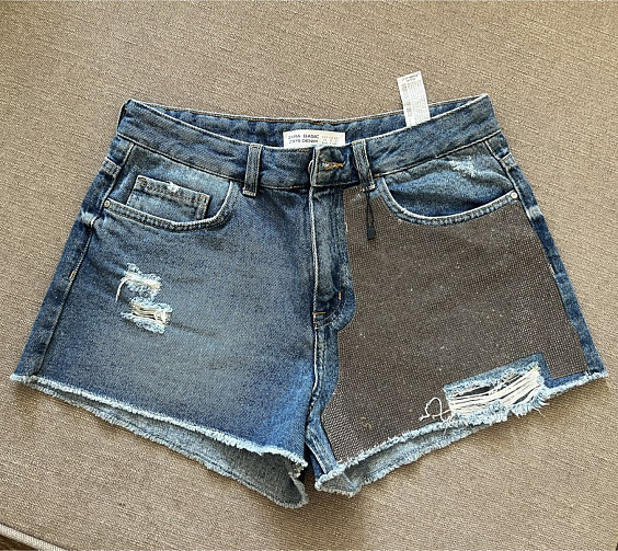 Zara Джинсовые шорты