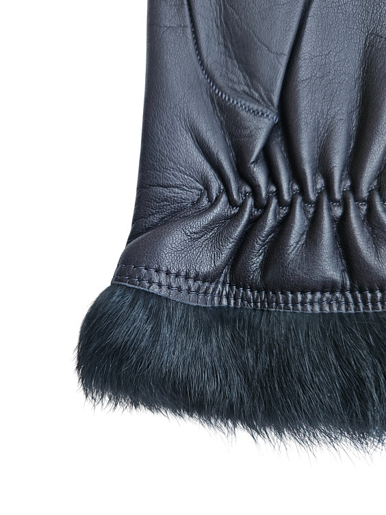 Sermoneta Gloves Кожаные перчатки на меху