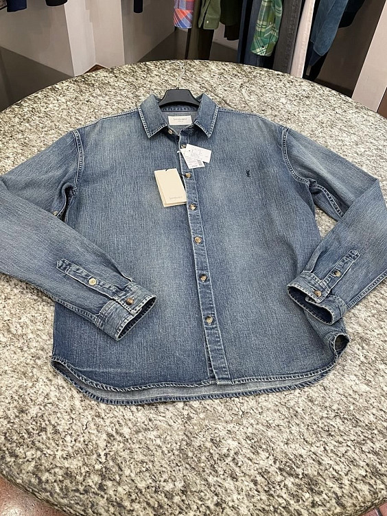 Saint Laurent Джинсовая рубашка