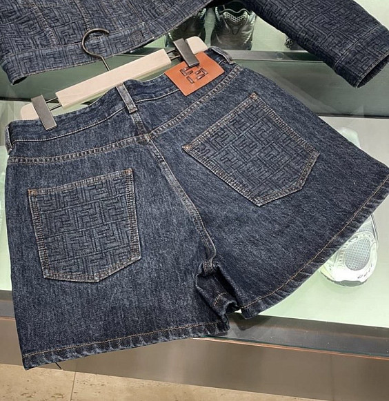 Fendi Джинсовые шорты