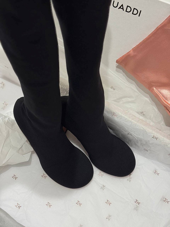 Amina Muaddi Ботфорты