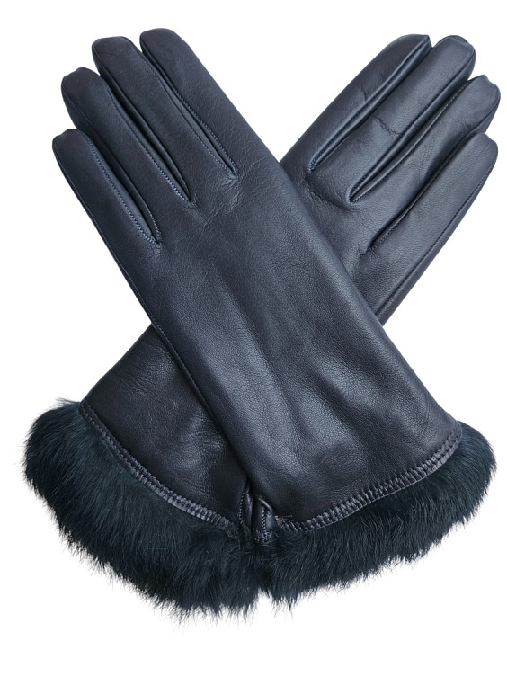 Sermoneta Gloves Кожаные перчатки на меху