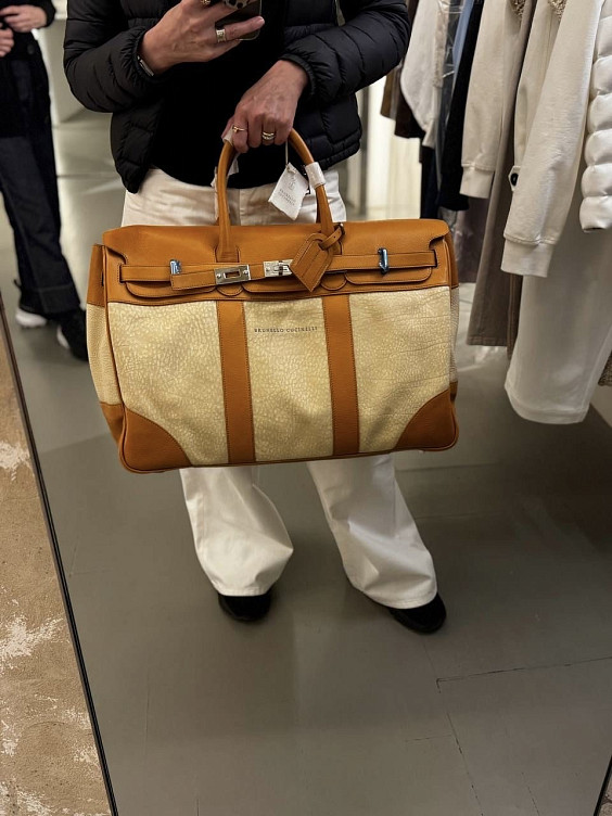 Brunello Cucinelli Дорожная сумка