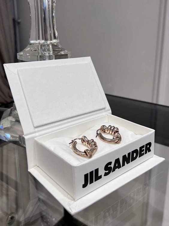 Jil Sander Серьги